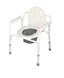 Cómodo Fijo Esmaltado Blanco