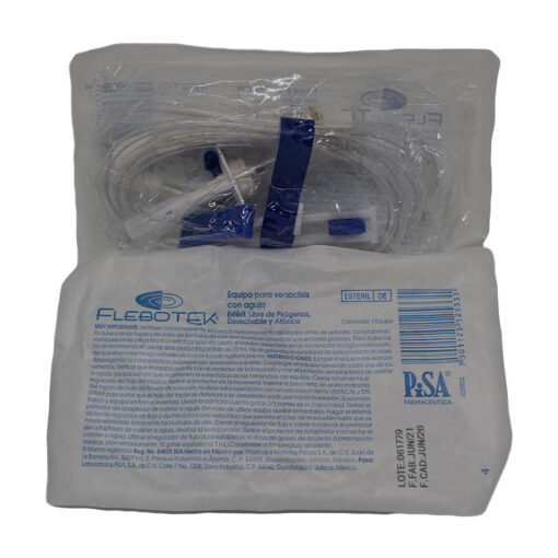Flebotek Equipo para Venoclisis con Aguja Estéril PiSA - Image 2