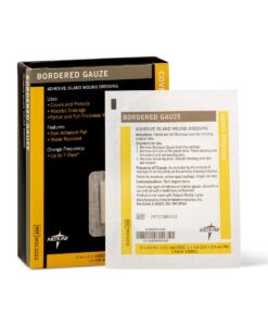 Bordered Gauze 5.1 x 5.1cm Medline pieza