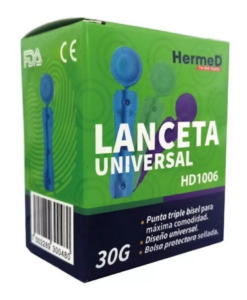 Lancetas Universal Hermed 30G