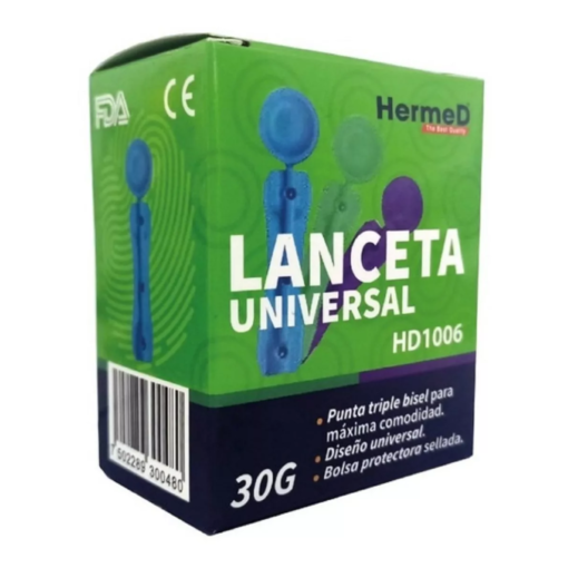 Lancetas Universal Hermed 30G