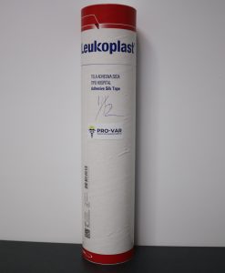 Cinta Adhesiva Médica Leukoplast de Seda 1/2 Pulgada