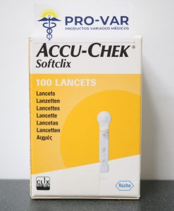 Lancetas Estériles Desechables Accu-Chek Softclix